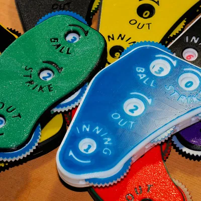 Dụng cụ bấm số cho trọng tài 3 và 4 mặt số (Thứ tự tính điểm)