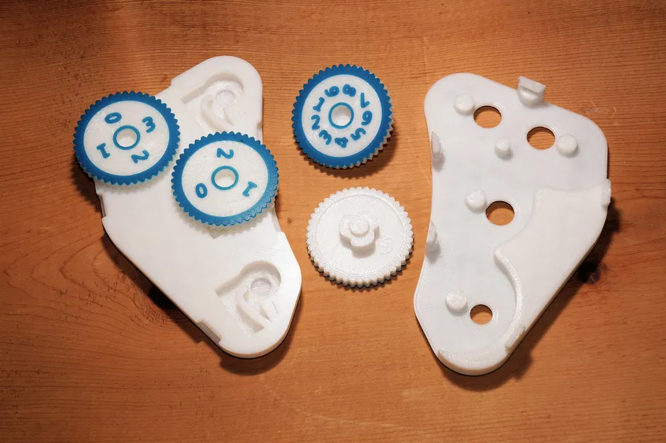 Dụng cụ bấm số cho trọng tài 3 và 4 mặt số (Thứ tự tính điểm) - Image 2