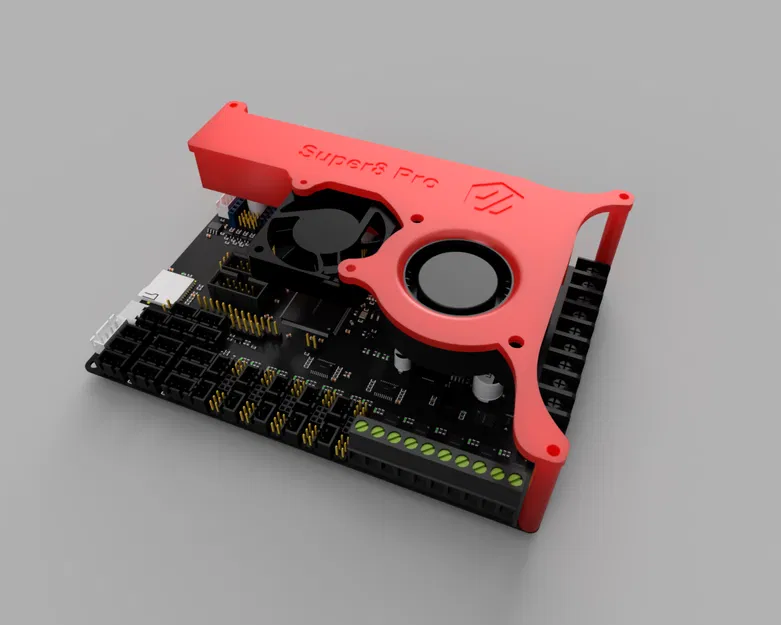 Voron Mellow Super8 Pro sử dụng quạt kép cho drive - Image 1