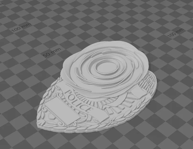 Huy hiệu Cảnh sát T1000 (T1000 Police Badge) - Image 1