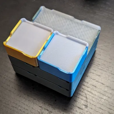 Hộp Lưới Gridfinity Có Nắp (Bản Parametric)