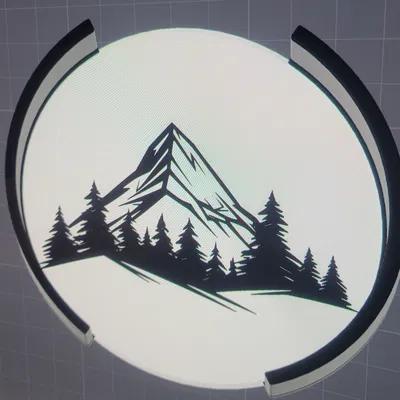 Giá đỡ đế lót ly núi Hueforge