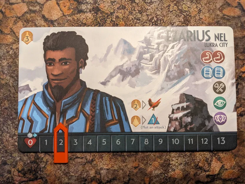 Kẹp Theo Dõi Sức Khỏe - Sleeping Gods Distant Skies - Image 1