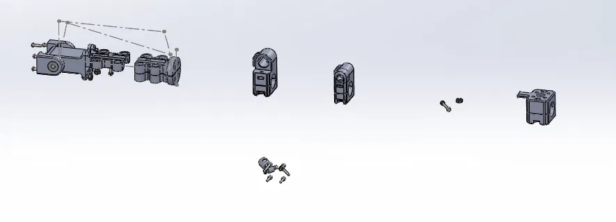 Mô hình Rồng bò sát 2 máy bay cất hạ cánh dọc - Image 1