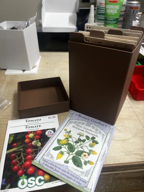 GardenFile: Hộp Đựng và Tổ Chức Hạt Giống - Image 1