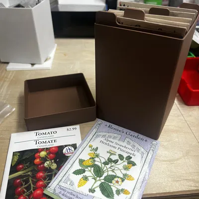 GardenFile: Hộp Đựng và Tổ Chức Hạt Giống