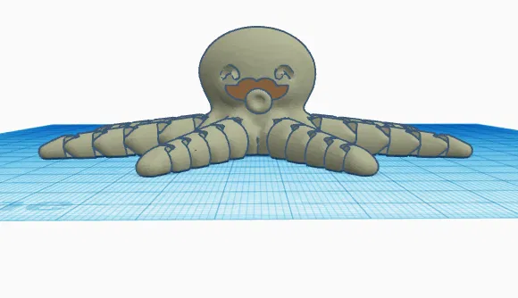 Bạch tuộc có ria mép ngộ nghĩnh - Image 1