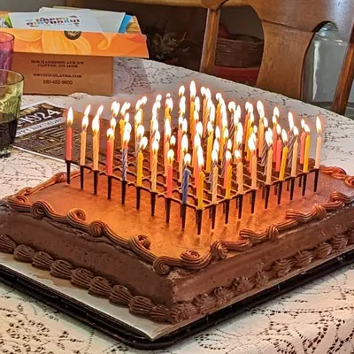 Đế Cắm 100 Nến Sinh Nhật (2 X 50)