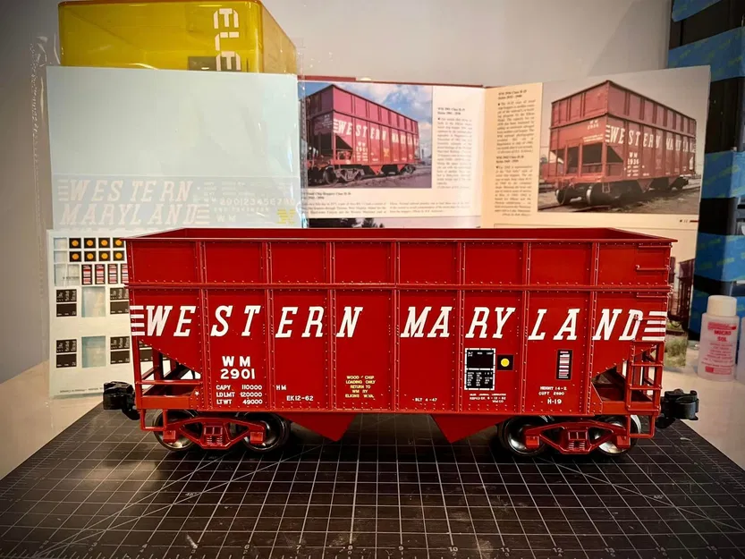 Bộ Mở Rộng Thùng Chở Dăm Gỗ 2 Khoang Piko MDC Roundhouse - Image 1