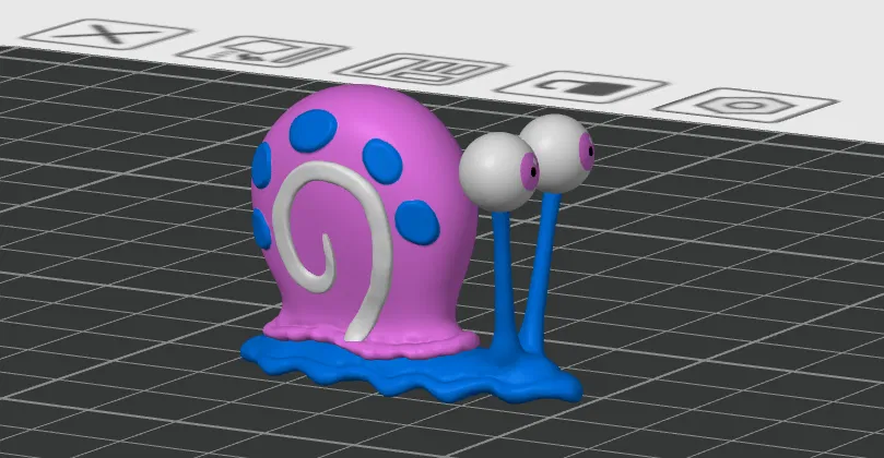 Ốc Sên Gary 4 Màu - In Đa Sắc - Image 2