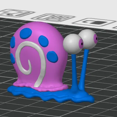 Ốc Sên Gary 4 Màu - In Đa Sắc