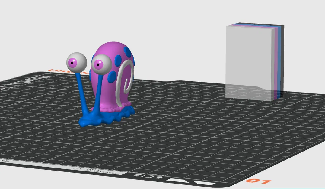 Ốc Sên Gary 4 Màu - In Đa Sắc - Image 3