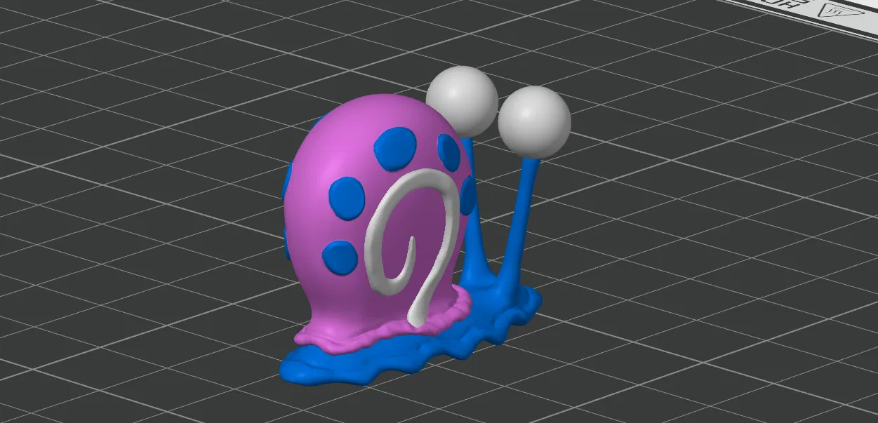 Ốc Sên Gary 4 Màu - In Đa Sắc - Image 4