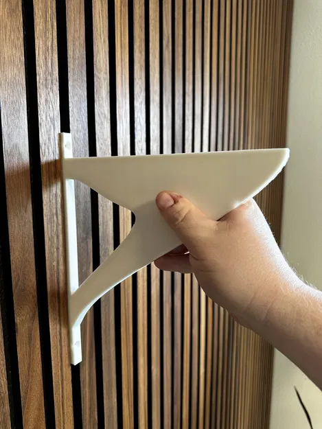 Giá Đỡ Kệ Gắn Tường Gỗ Dạng Thanh - Image 2