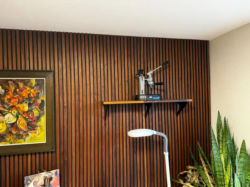 Giá Đỡ Kệ Gắn Tường Gỗ Dạng Thanh - Image 3