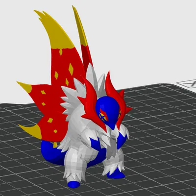 Mô Hình Pokémon Slither Wing 4 Màu