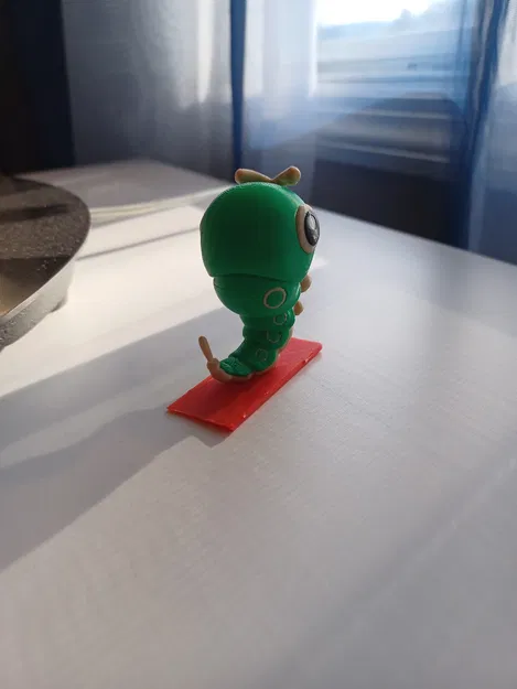 Mô hình Pokemon Caterpie đa sắc (4 màu) - Image 3