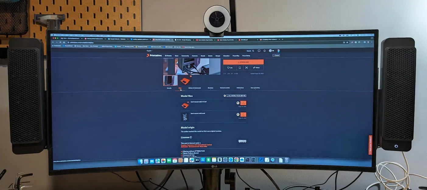 Giá đỡ tai màn hình loa Drop BMR1 - Image 2