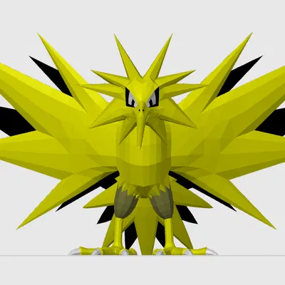 Mô hình Pokémon Zapdos Đa Sắc 4 Màu