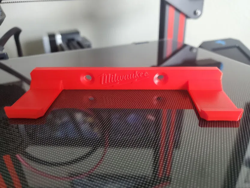 Kệ Gắn Hộp Milwaukee Shockwave Lên Pegboard Wall Control - Image 1