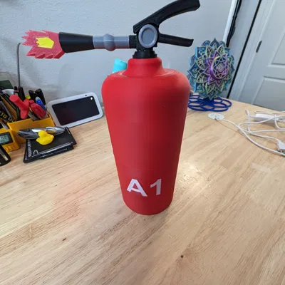 Bình chữa cháy A1 có lửa