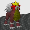 Mô Hình Entei 6 Màu - Pokémon Đa Sắc - Thumbnail 1