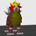 Mô Hình Entei 6 Màu - Pokémon Đa Sắc - Thumbnail 4