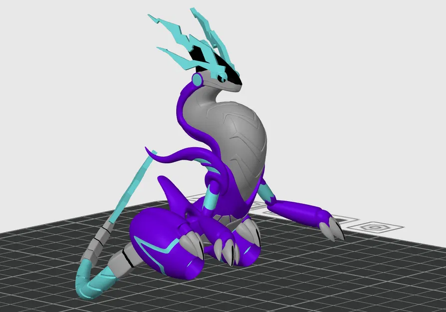 Mô hình Pokémon Miraidon Đa Sắc 4 Màu - Image 3