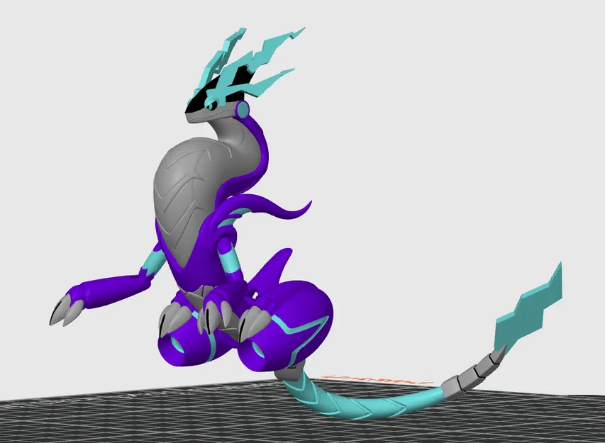 Mô hình Pokémon Miraidon Đa Sắc 4 Màu - Image 4