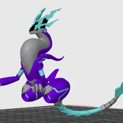 Mô hình Pokémon Miraidon Đa Sắc 4 Màu