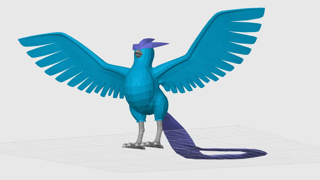 Mô hình Pokémon Articuno đa sắc (4 màu) - Image 1