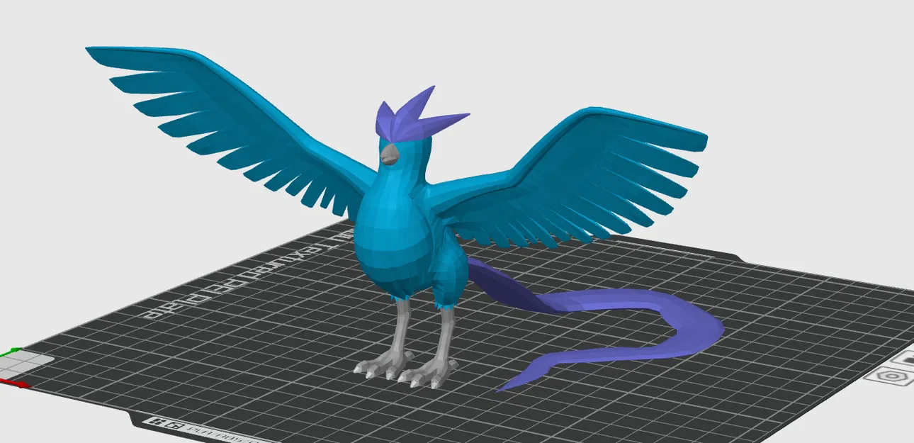 Mô hình Pokémon Articuno đa sắc (4 màu) - Image 2