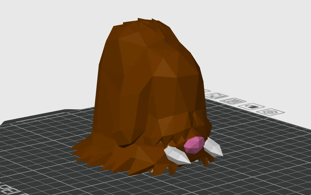 Piloswine Pokémon đa sắc 3 màu cải tiến 1