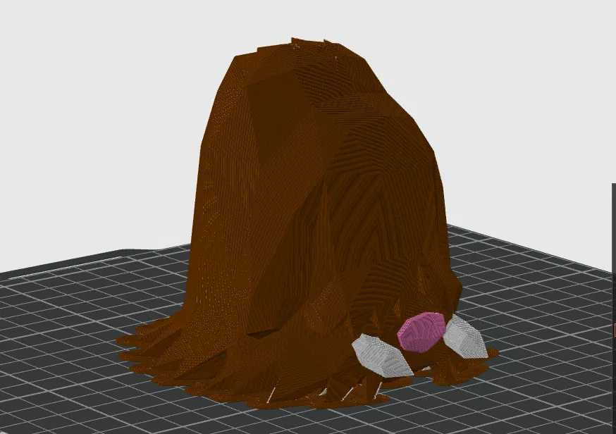 Piloswine Pokémon đa sắc 3 màu cải tiến - Image 4