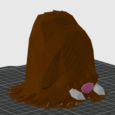 Piloswine Pokémon đa sắc 3 màu cải tiến