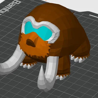 Mô hình Pokémon Mamoswine đa sắc 4 màu