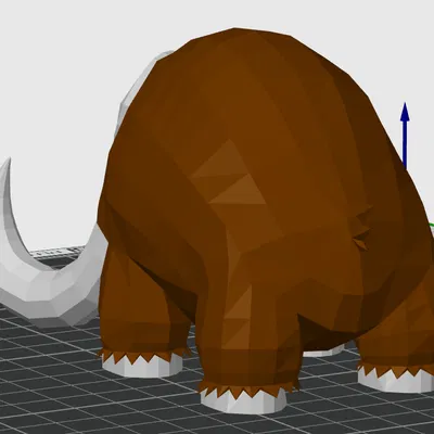 Mô hình Pokémon Mamoswine đa sắc 4 màu