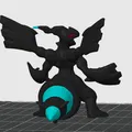 Mô hình Zekrom 3 màu Pokémon - Thumbnail 1
