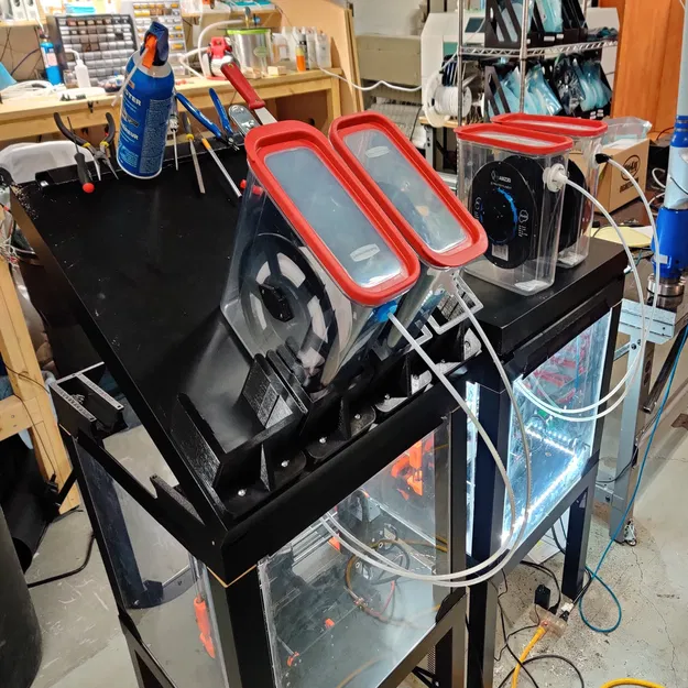 Chèn Hộp Sấy Khô Cuộn Dây & Giá Đỡ Cuộn Dây Tự Động Xoay Đa Năng Sửa Đổi - Image 2