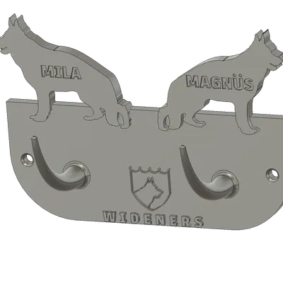 Chỗ Treo Dây Xích Chó Chăn Cừu Đức Tùy Chỉnh