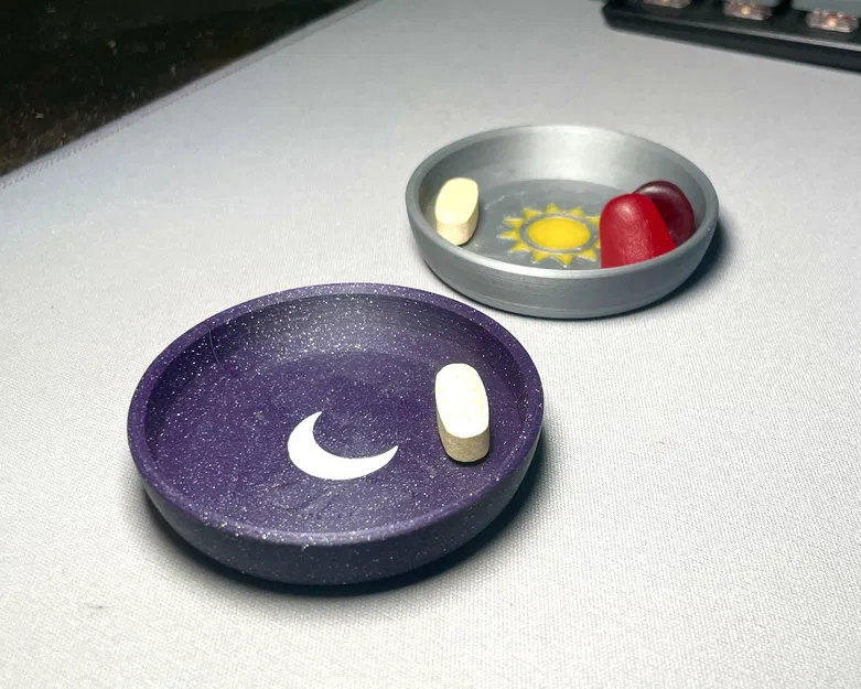 Hộp Đựng Thuốc Ngày/Đêm - Image 1