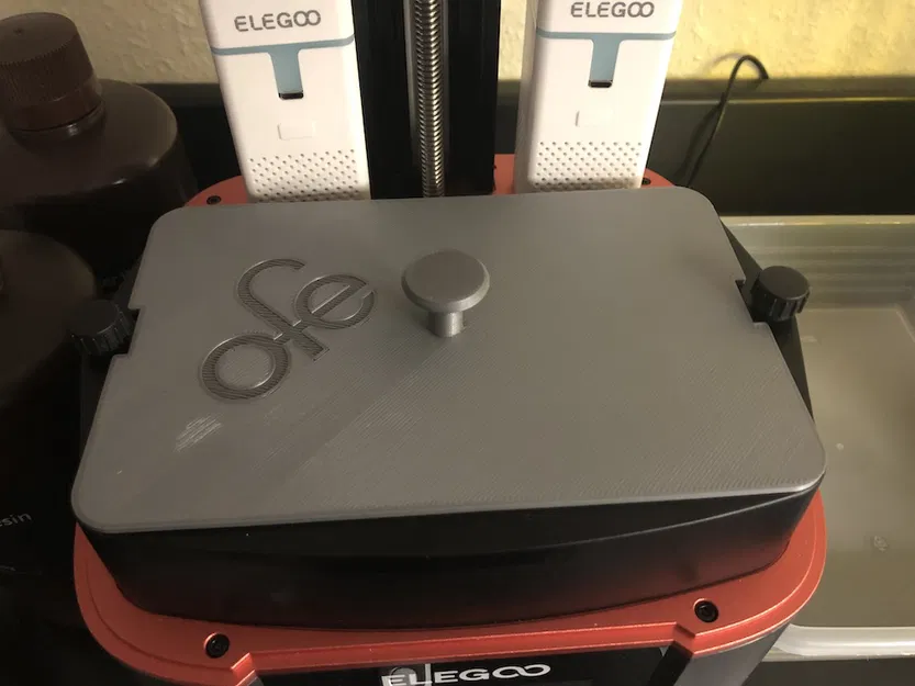 Nắp Khay Nhựa Máy In Elegoo Mars 3 - Image 1