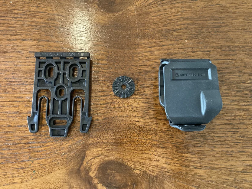 Adapter Gắn Bao Da GunClip Crye Vào Hệ Thống QLS Safariland - Image 1