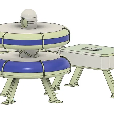 Mô Hình Căn Cứ Diverbase Trong Subnautica