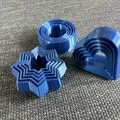 Bộ Đồ Chơi Fidget Nhỏ Xếp Lồng - Sao 8 Cánh, Trái Tim, và Vòng Tròn - Thumbnail 1