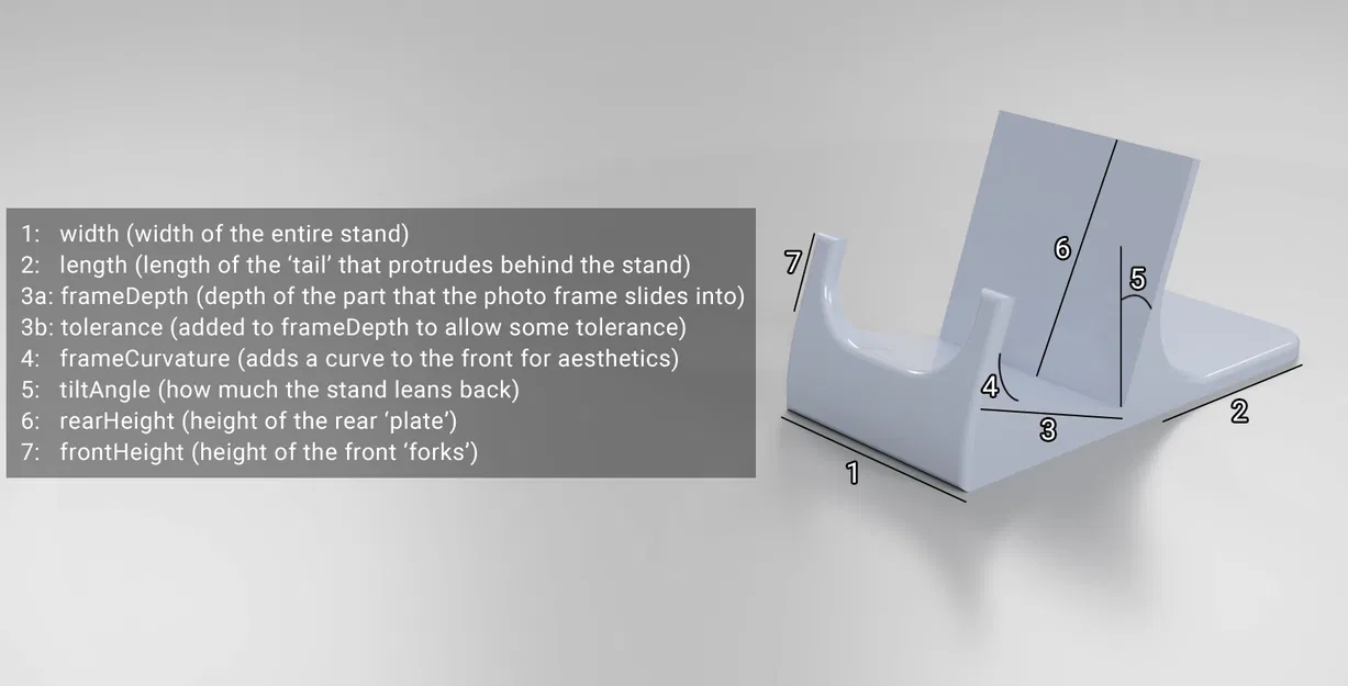 Chân đế Khung ảnh Tùy chỉnh - Image 4