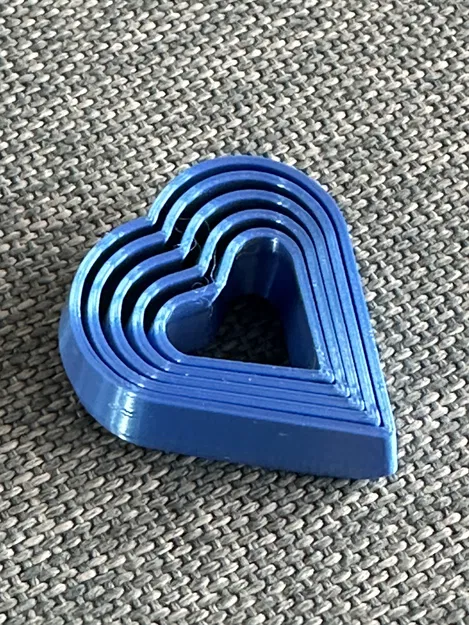 Bộ Đồ Chơi Fidget Nhỏ Xếp Lồng - Sao 8 Cánh, Trái Tim, và Vòng Tròn - Image 4