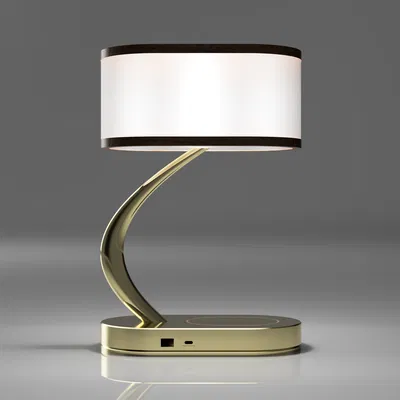 Đèn Bàn Hiện Đại Tích Hợp Sạc Không Dây