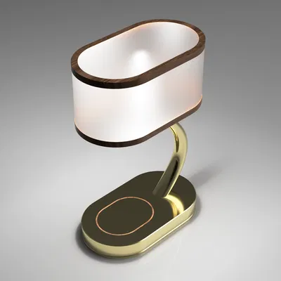 Đèn Bàn Hiện Đại Tích Hợp Sạc Không Dây