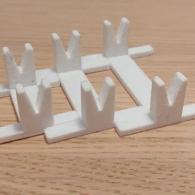 Chân đế hàn chồng đơn giản